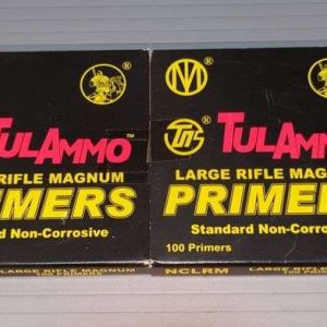 Tulammo Large Rifle Magnum Primers 1,000 Count