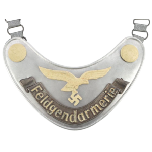 WW2 German Third Reich Feldgendarmerie Gorget (Original)