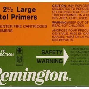Remington Large Pistol Primers #2-1/2 Box of 1000