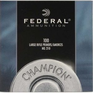 Federal Large Rifle Primers #210 Box of 1000