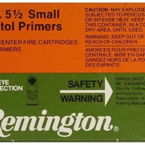 Remington Small Pistol Primers #5-1/2 Box of 1000