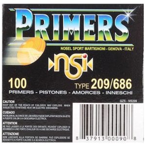 NobelSport Primers #209 Shotshell Case of 5000