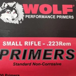 Small Rifle – .223 Rem – Wolf Performance Primers