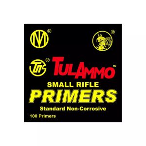 TulAmmo Small Rifle Primers Box of 1000 (10 Trays of 100)