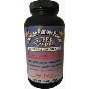 American Pioneer Super Powder Premium Grade Smokeless Gun Powder 1 lb