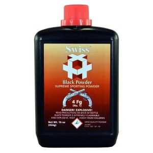 SWISS BLACK POWDER 4F 1LB 25/CS