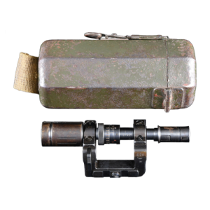 WW2 German ZF-41 Sniper Scope, Mount & Case (Original)