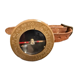 WW2 US Army Paratrooper Wrist Arm Bakelite Liquid Filled Compass by Superior Magneto Co. (Original)