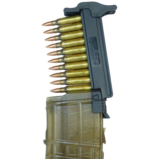 Maglula StripLULA Steyr AUG .223 Rem/5.56 Polymer Magazine Loader, Black - LU54B