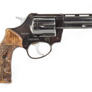 Zastava M83 .357 Magnum Revolver 4 Inch Blued - Good Condition - Trench Art Grips