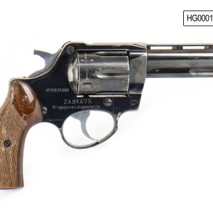 Zastava M83 .357 Magnum Revolver 4 Inch Blued - Fair Condition - Factory Wood Grips