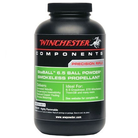 Winchester StaBALL 6.5 Smokeless Powder