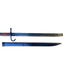 WWII Japanese Army Type 30 Arisaka Bayonet Scabbard Hooked Quillon (Original)