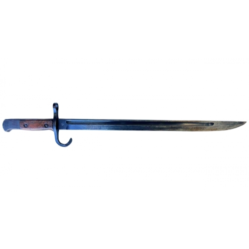 WWII Japanese Army Type 30 Arisaka Bayonet Scabbard Hooked Quillon (Original) - Image 4