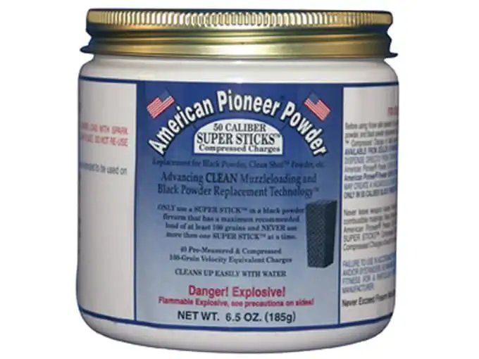 American Pioneer Black Powder Substitute 50 Caliber 100 Grain Super Sticks 30PK