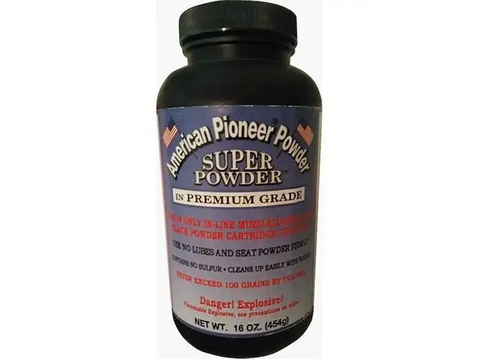 American Pioneer Super Powder Premium Grade Smokeless Gun Powder 1 lb