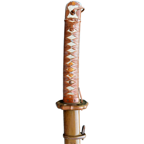 WW2 Japanese Original Japanese Army Type 95 NCO Katana Samurai Sword with Matching Serial Numbers (Original)