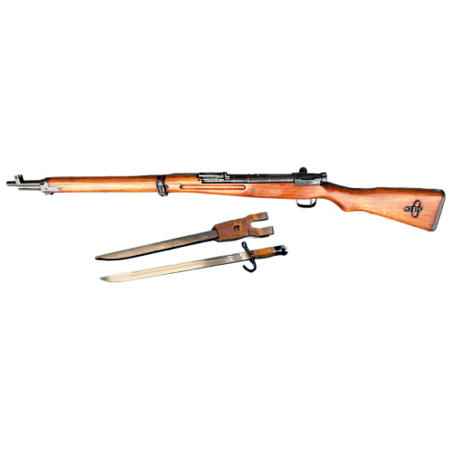 Japanese Arisaka Type 99 in 7.7 Dated 1939 Mum intact Rifle With Type 30 Bayonet (Original) - Image 2