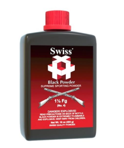 SWISS BLACK POWDER 1.5F 1LB 25/CS